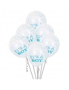 Balões Confetis "It's a Boy"
